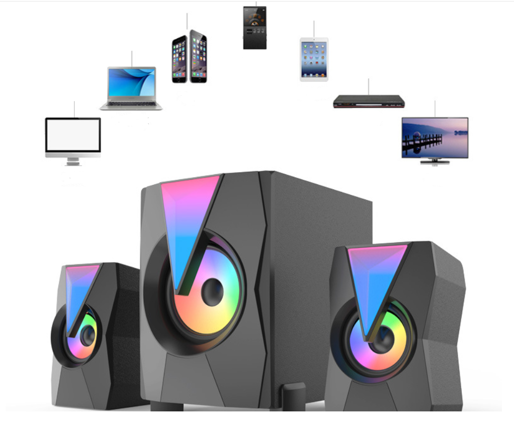 PARLANTES PC SUBWO PC ESCRITORIO RONDON - 5