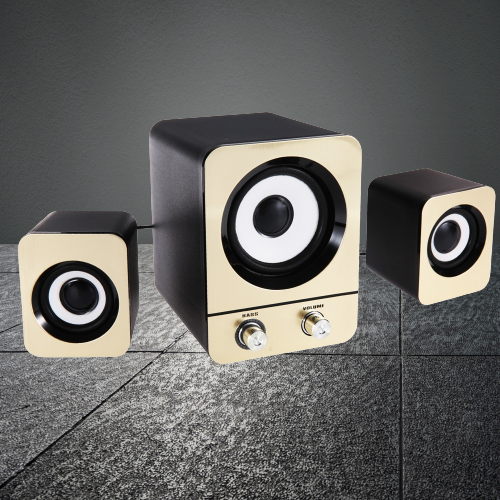 ALTAVOZ COMPUTADORA ESCRITORIO CONECTOR USB ALTAVOZ PORTATIL RONDON - 7