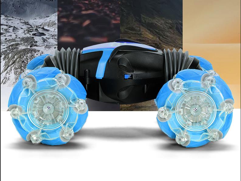 COCHE ACROBACIAS CONTROL REMOTO PULSERA MANO RONDON - 1