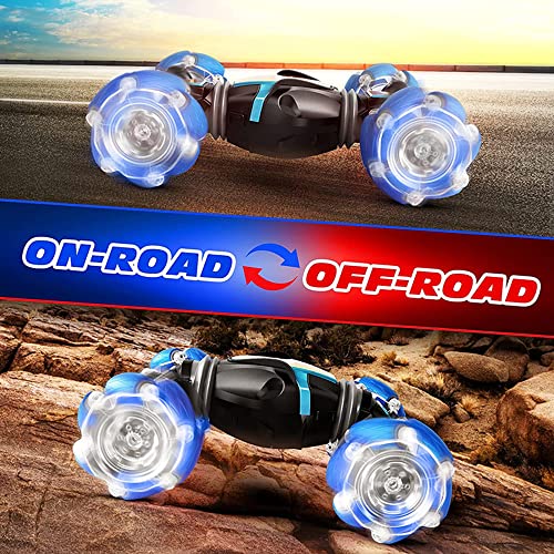 COCHE ACROBACIAS CONTROL REMOTO PULSERA MANO RONDON - 6