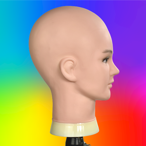 CABEZA MANIQUI CALVO MASCULINO COSMETOLOGIA PROFESIONAL RONDON - 4