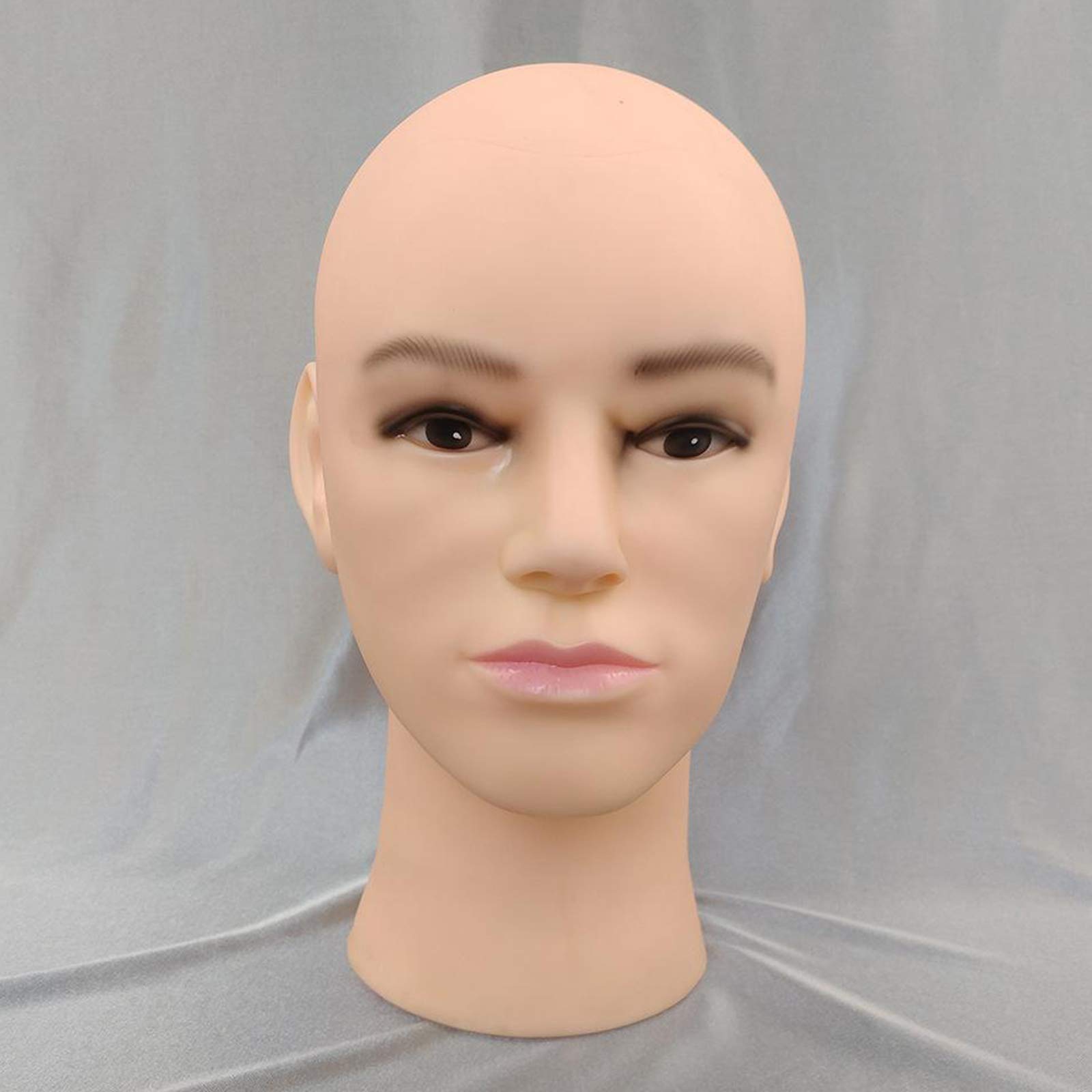 CABEZA MANIQUI CALVO MASCULINO COSMETOLOGIA PROFESIONAL RONDON - 6