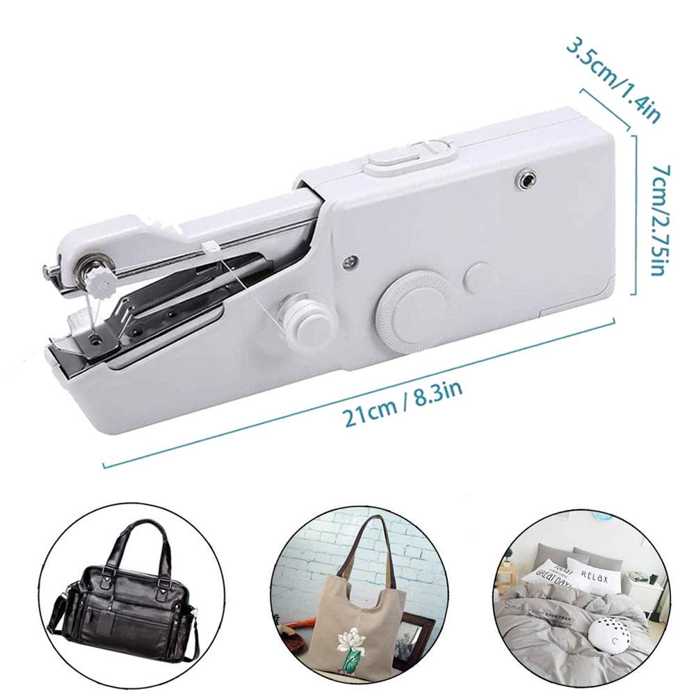 MAQUINA COSER MINI PORTATIL MAGIC MANO RONDON - 3