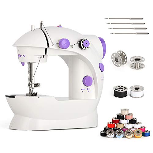 MINI MAQUINA COSER PRINCIPIANTES NIÑOS PORTATIL MULTIFUNCION RONDON - 1