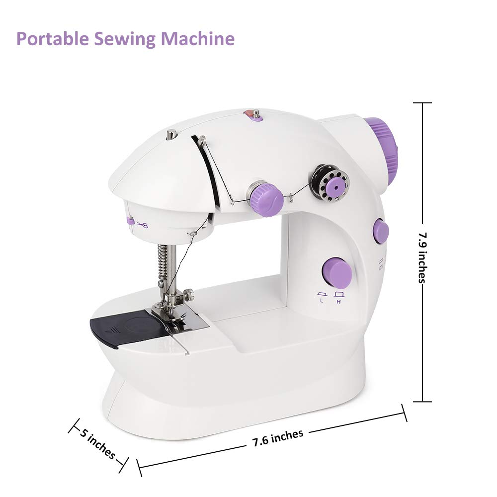 MINI MAQUINA COSER PRINCIPIANTES NIÑOS PORTATIL MULTIFUNCION RONDON - 2
