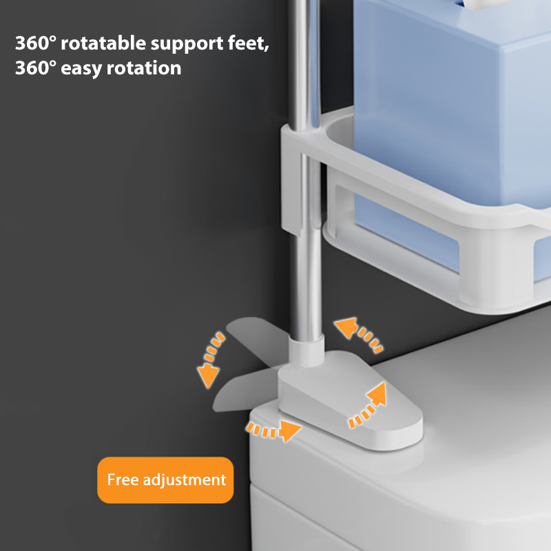 ESTANTE ALMACENAMIENTO MULTIFUNCIONAL PIES SOPORTE RONDON - 8