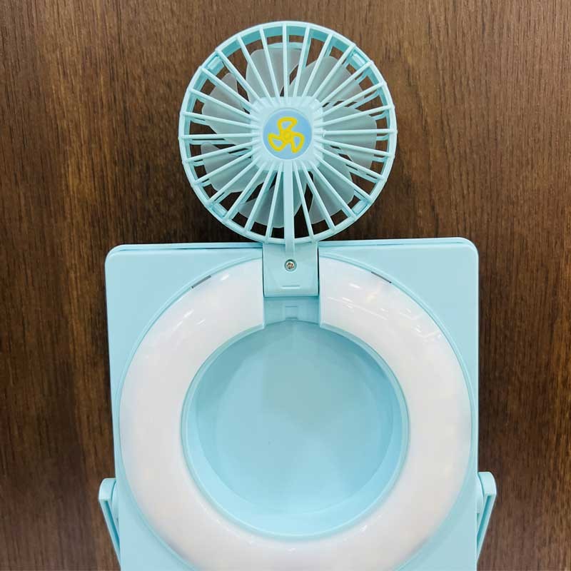 ANILLO LUZ VENTILADOR SOLAR ALTAVOZ BLUETOOTH LED RONDON - 2