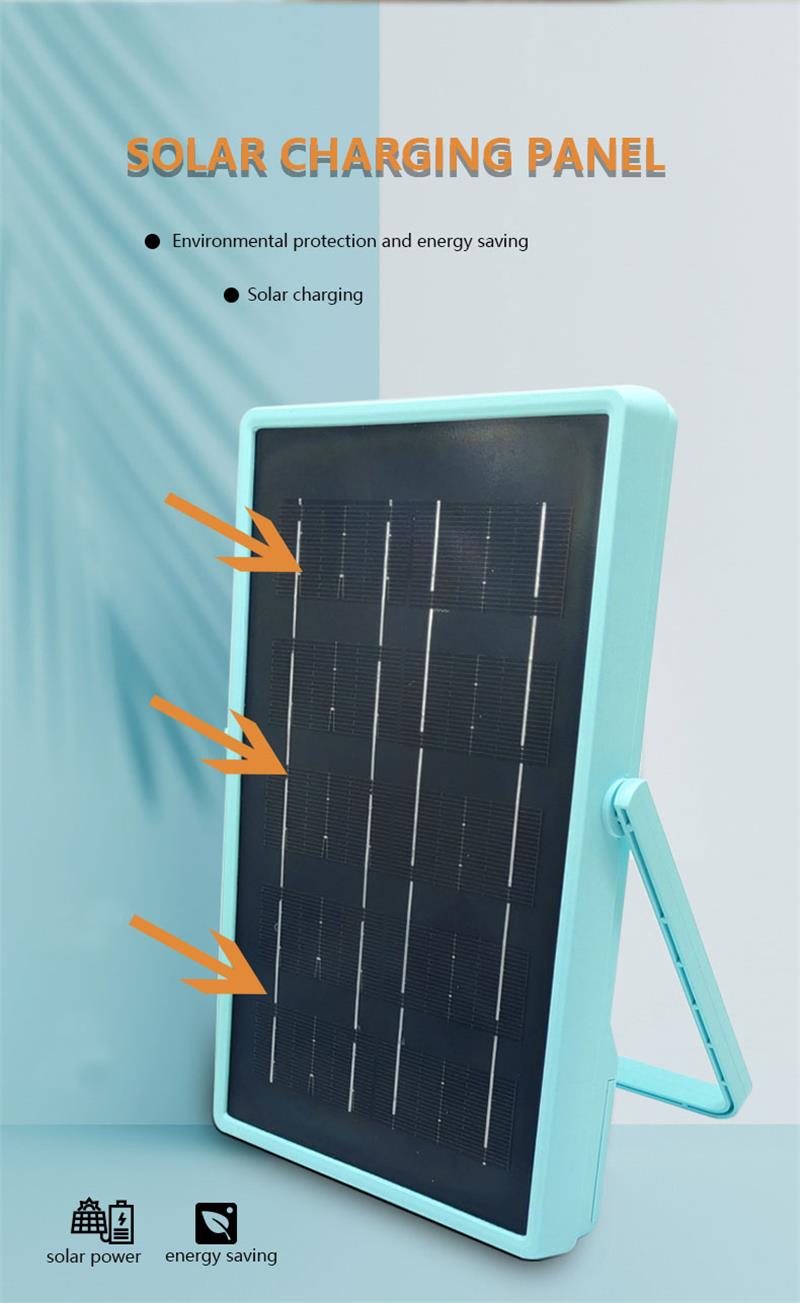ANILLO LUZ VENTILADOR SOLAR ALTAVOZ BLUETOOTH LED RONDON - 7