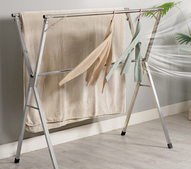ESTANTE SECADO ROPA PLEGABLE TENDEDERO EXTENSIBLE RONDON - 6