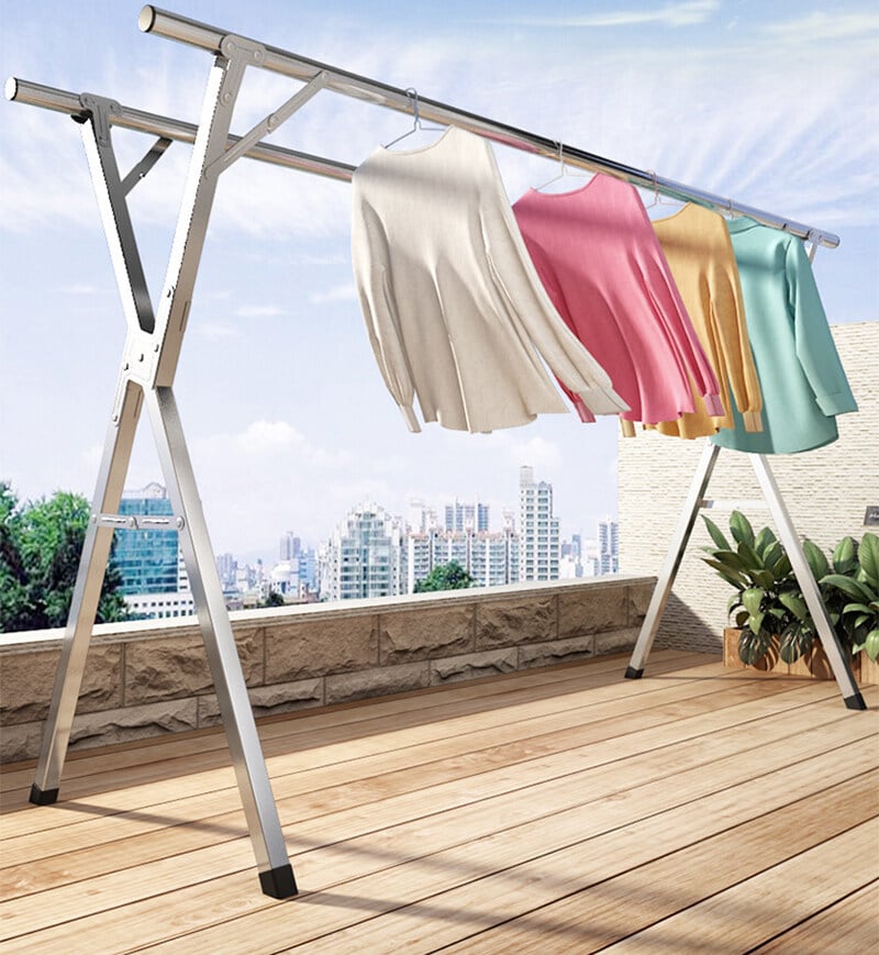ESTANTE SECADO ROPA PLEGABLE TENDEDERO EXTENSIBLE RONDON - 7