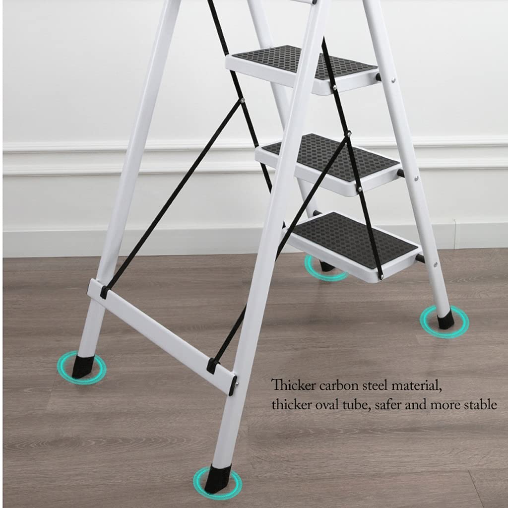 ESCALERA MANO PLEGABLE PORTATIL ANTIDESLIZANTE HOGAR RONDON - 4