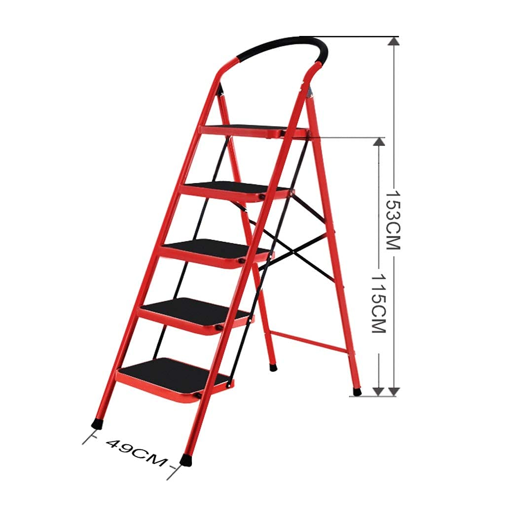 ESCALERA MANO PLEGABLE PORTATIL ANTIDESLIZANTE HOGAR RONDON - 9