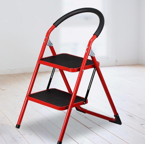 ESCALERA PLEGABLE 2 ESCALONES PEDAL ANTIDESLIZANTE RONDON - 3