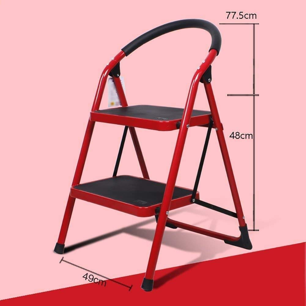ESCALERA PLEGABLE 2 ESCALONES PEDAL ANTIDESLIZANTE RONDON - 4