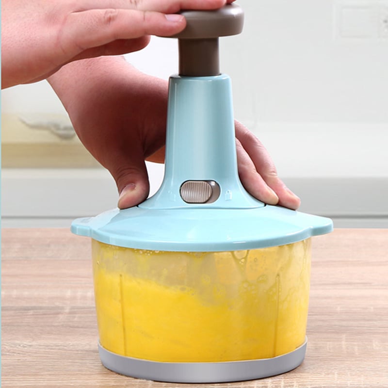 PICADORA MANUAL ALIMENTO VERDURAS MULTIFUNCIONAL RONDON - 7