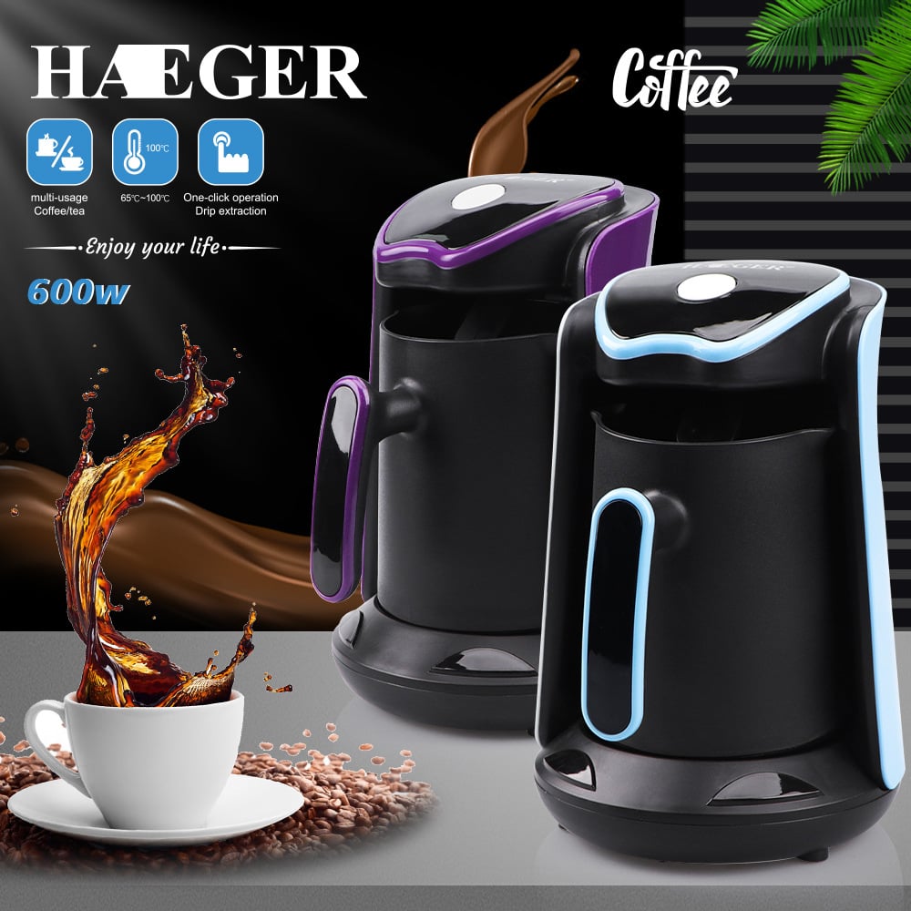 CAFETERA PORTATIL CAFE TURCA OFICINA HOGAR ELECTRICA RONDON - 5