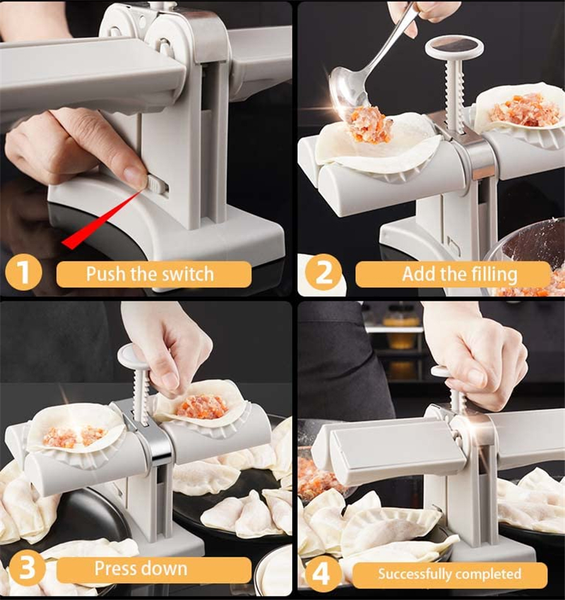 MAQUINA BOLAS MASA FABRICAR COCINA EMPANADAS RONDON - 1
