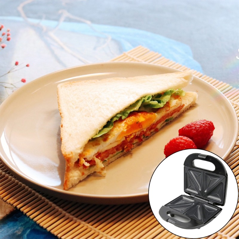 MAQUINA SANDWICHES TRIANGULARES TOSTADORA PAN RONDON - 6