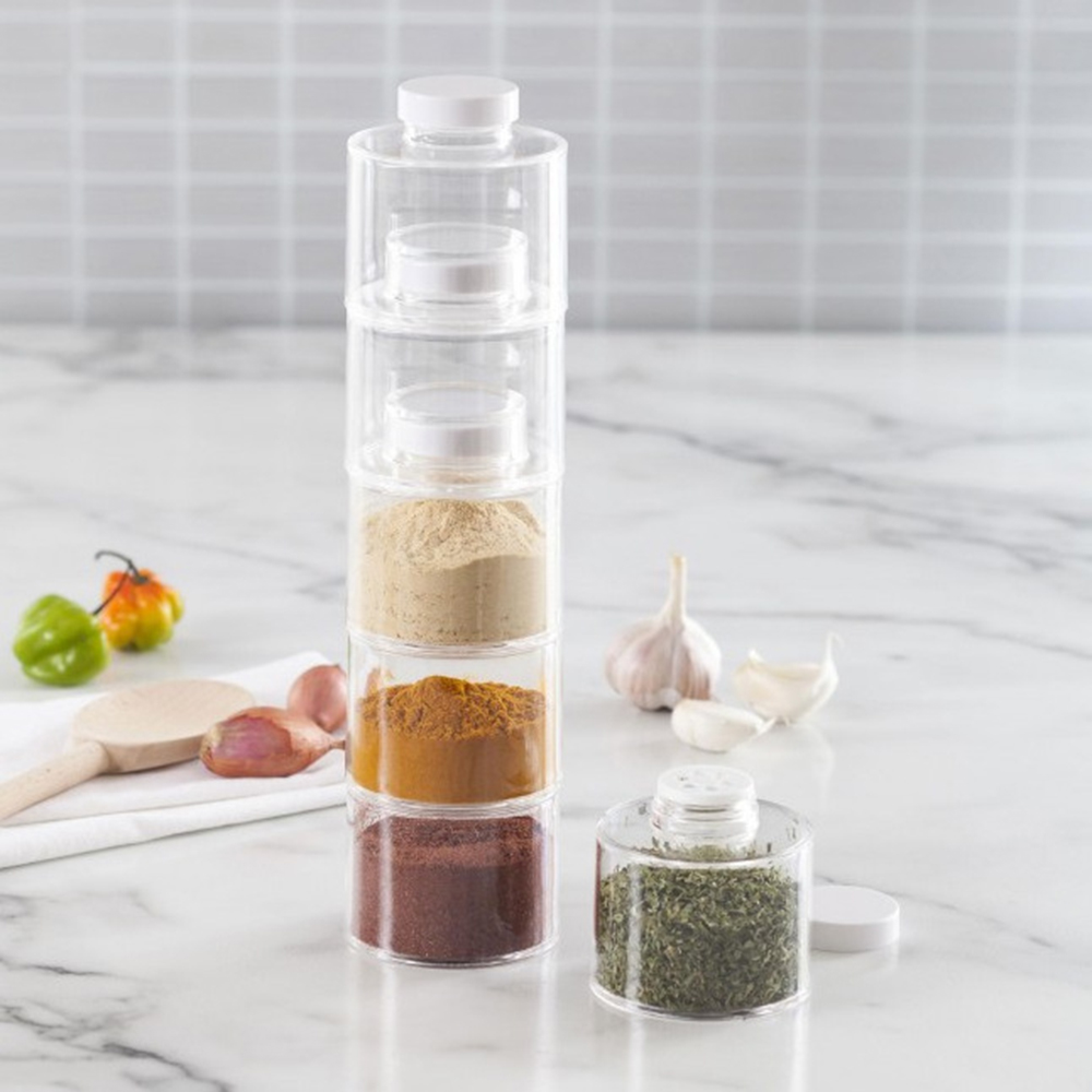 ALMACENAMIENTO CONDIMENTOS APILABLE BOTELLA COCINA RONDON - 6