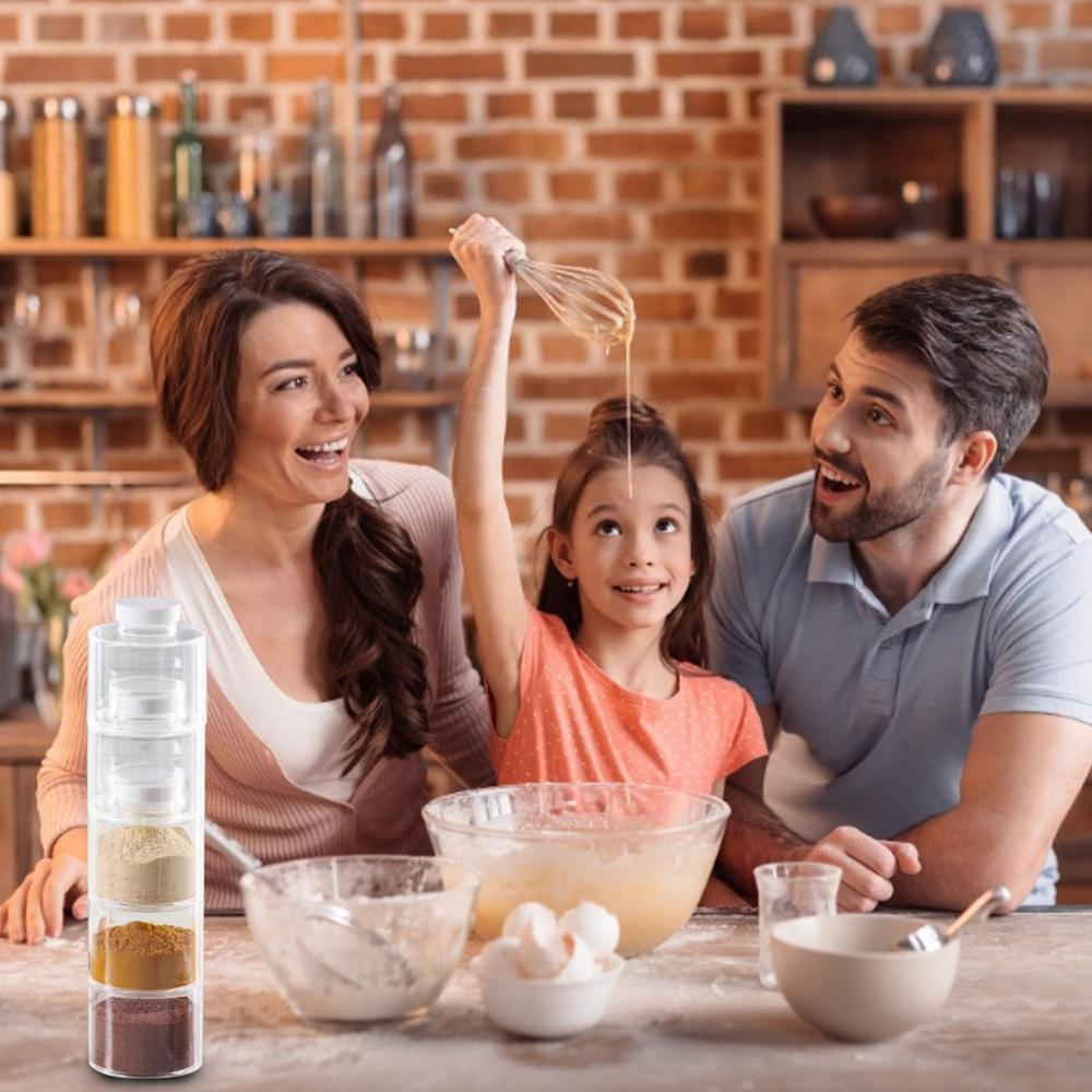 ALMACENAMIENTO CONDIMENTOS APILABLE BOTELLA COCINA RONDON - 9