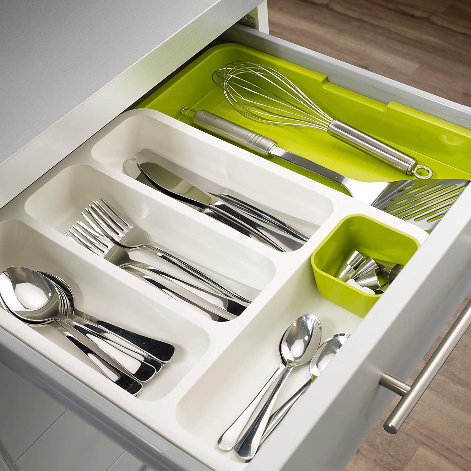 BANDEJA CUBIERTOS EXTENSIBLE ORGANIZADOR UTENSILIOS RONDON - 1