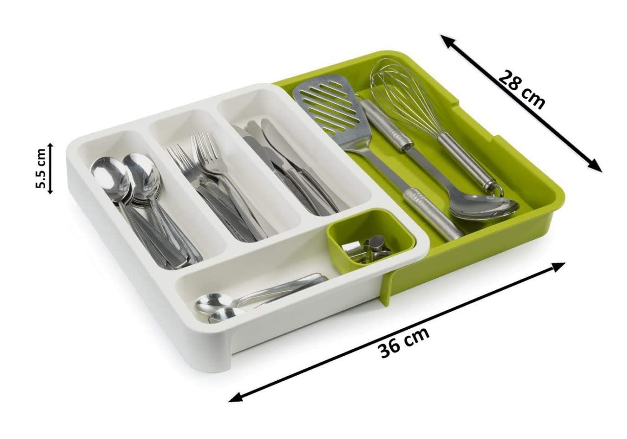 BANDEJA CUBIERTOS EXTENSIBLE ORGANIZADOR UTENSILIOS RONDON - 9