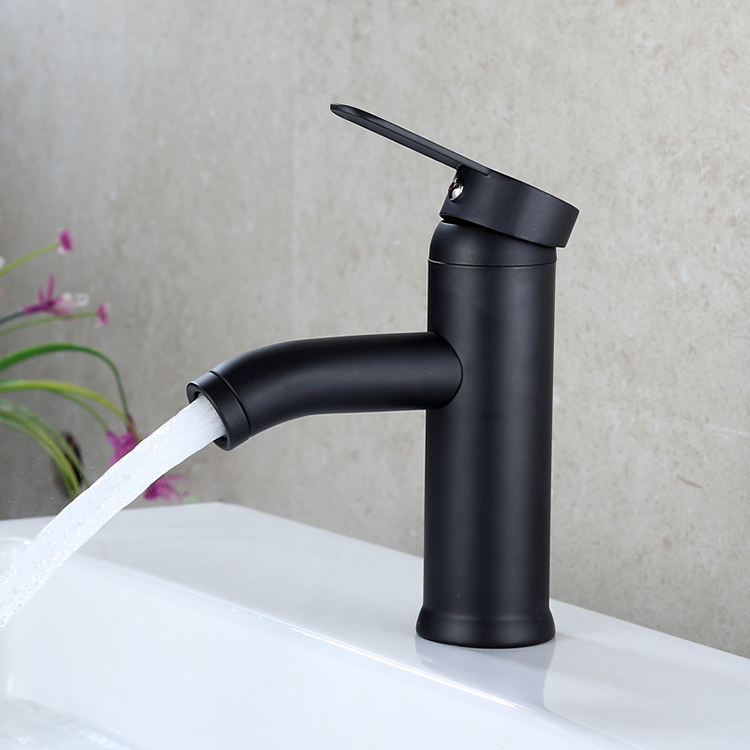 GRIFO BAÑO MEZCLADOR AGUA FRIA CALIENTE LAVABO RONDON - 8