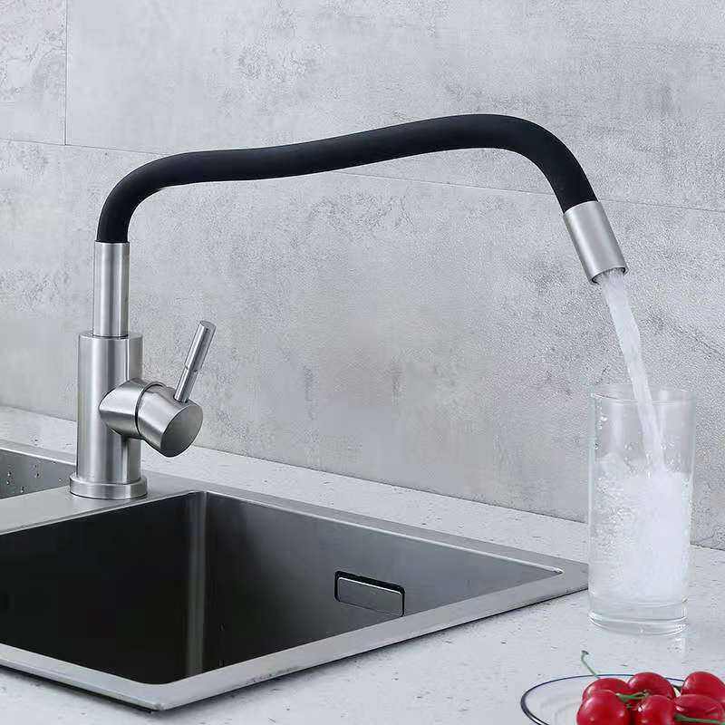 GRIFOS AGUA FREGADERO COCINA CALIENTE FRIO MEZCLADOR RONDON - 1