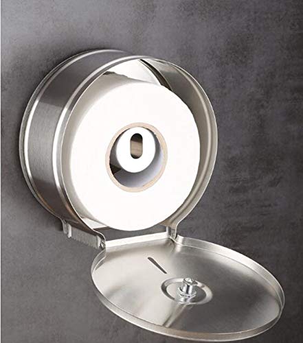 SOPORTE PAPEL HIGIENICO DISPENSADOR TOALLAS PARED RONDON - 9