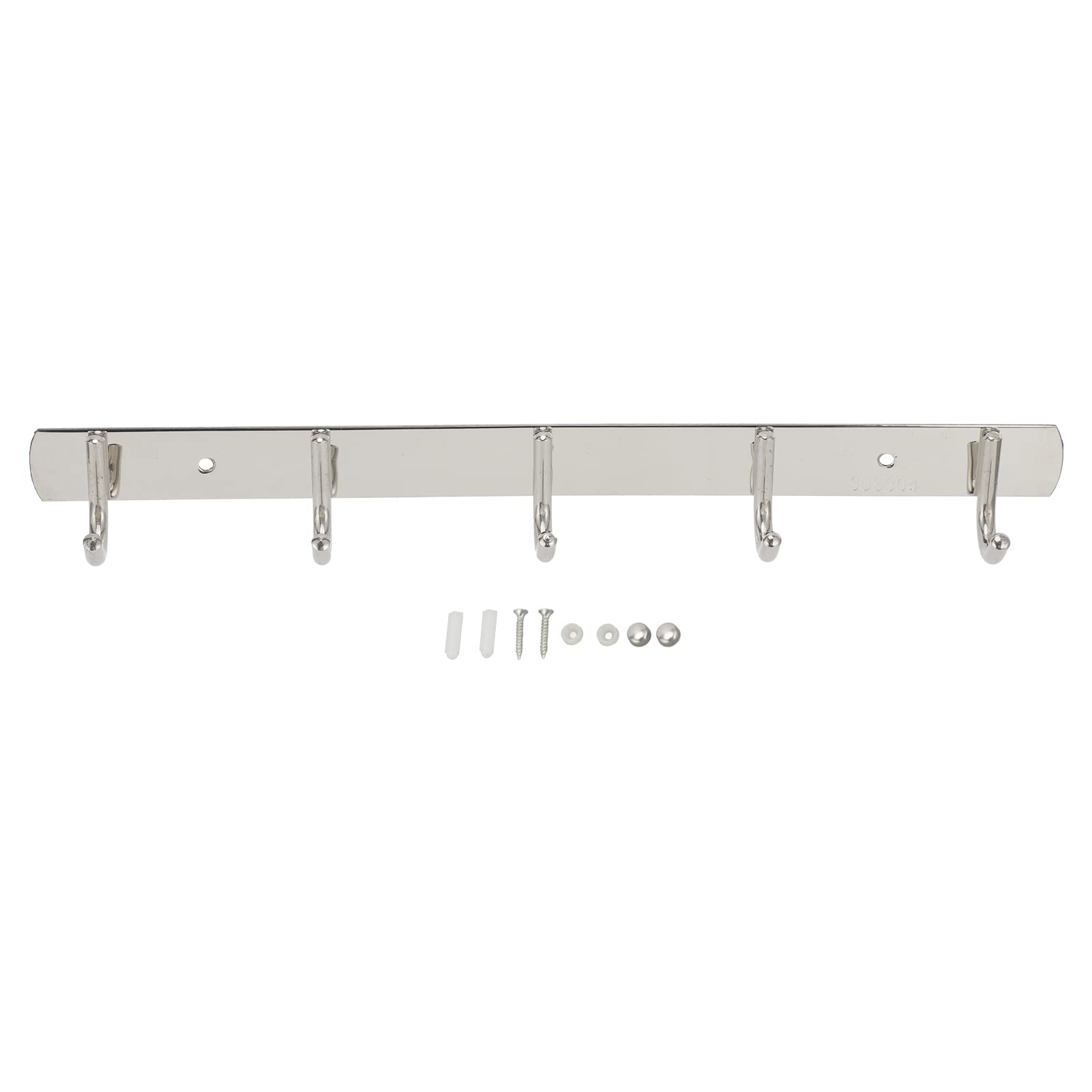 COLGADOR PARED PERCHA 5 GANCHOS ABRIGO AHORRO ESPACIO RONDON - 1