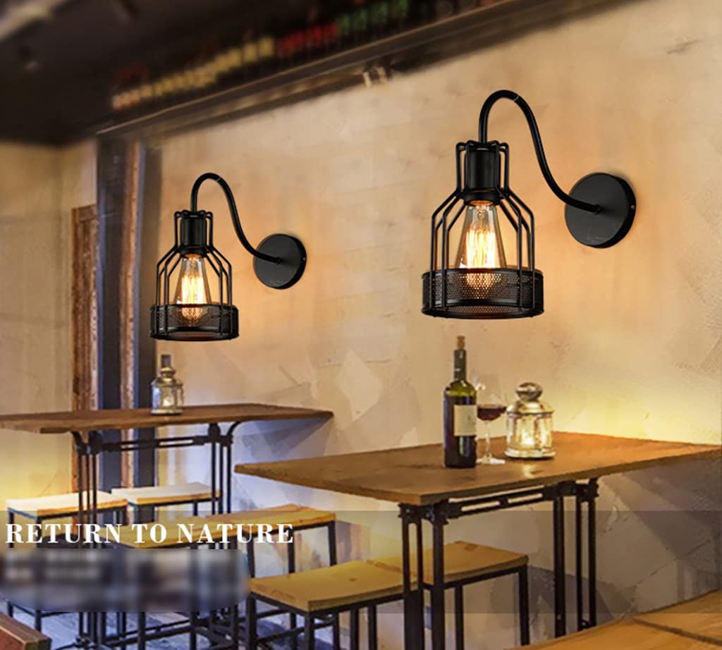 APLIQUE PARED VINTAGE LUCES DORMITORIO CAFETERIA RONDON - 4