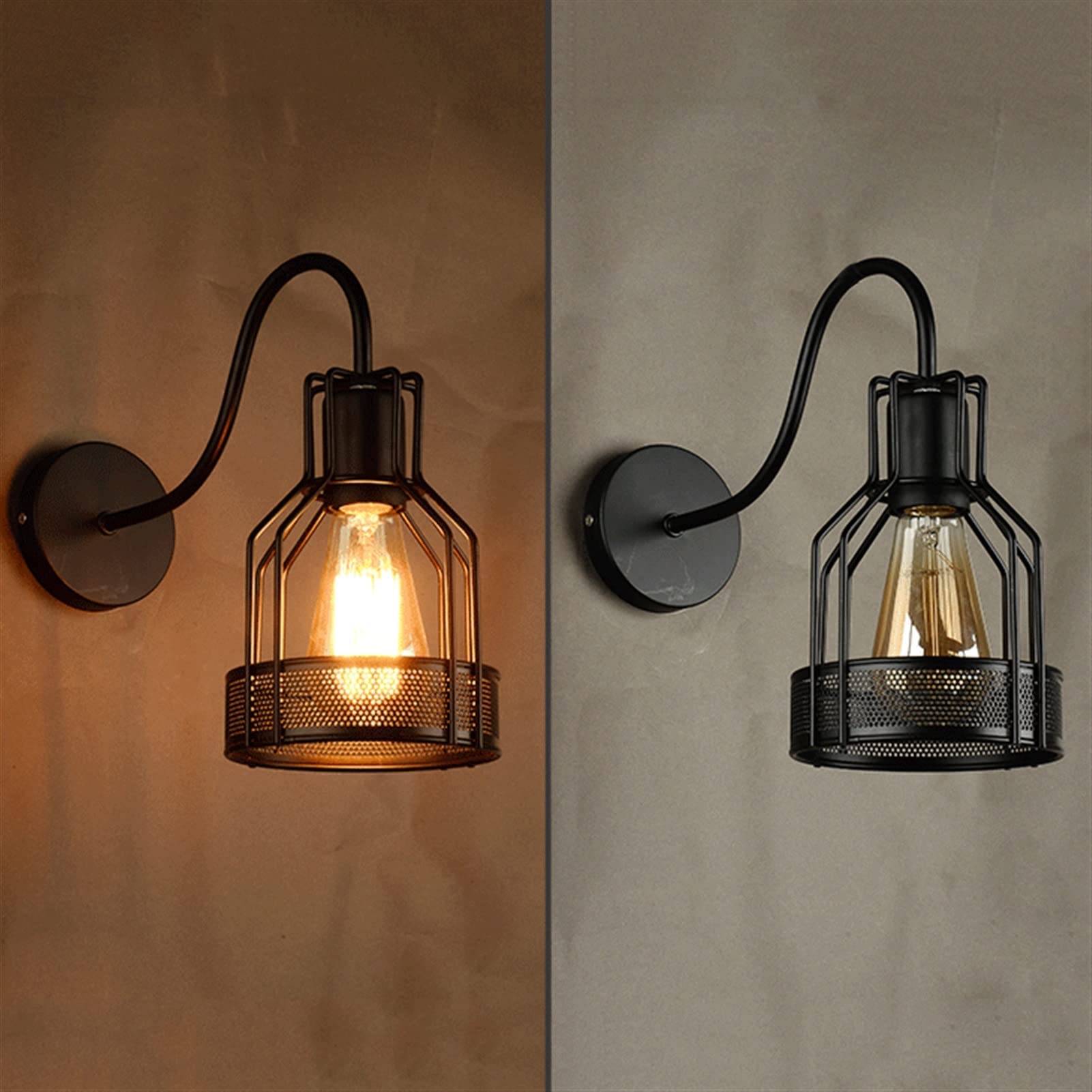 APLIQUE PARED VINTAGE LUCES DORMITORIO CAFETERIA RONDON - 5
