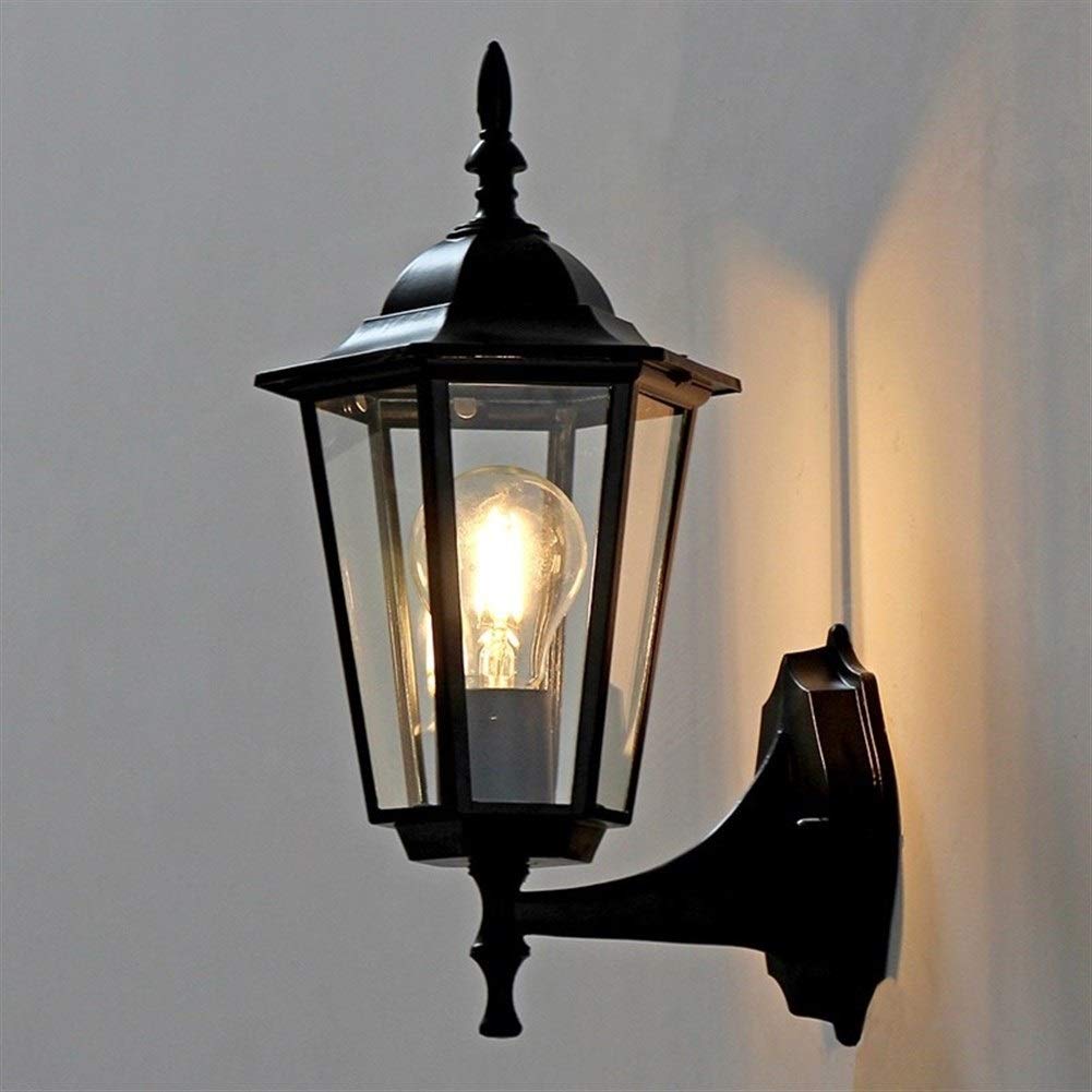 APLIQUE PARED VIDRIO RETRO DISEÑO VINTAGE EXTERIOR RONDON - 5