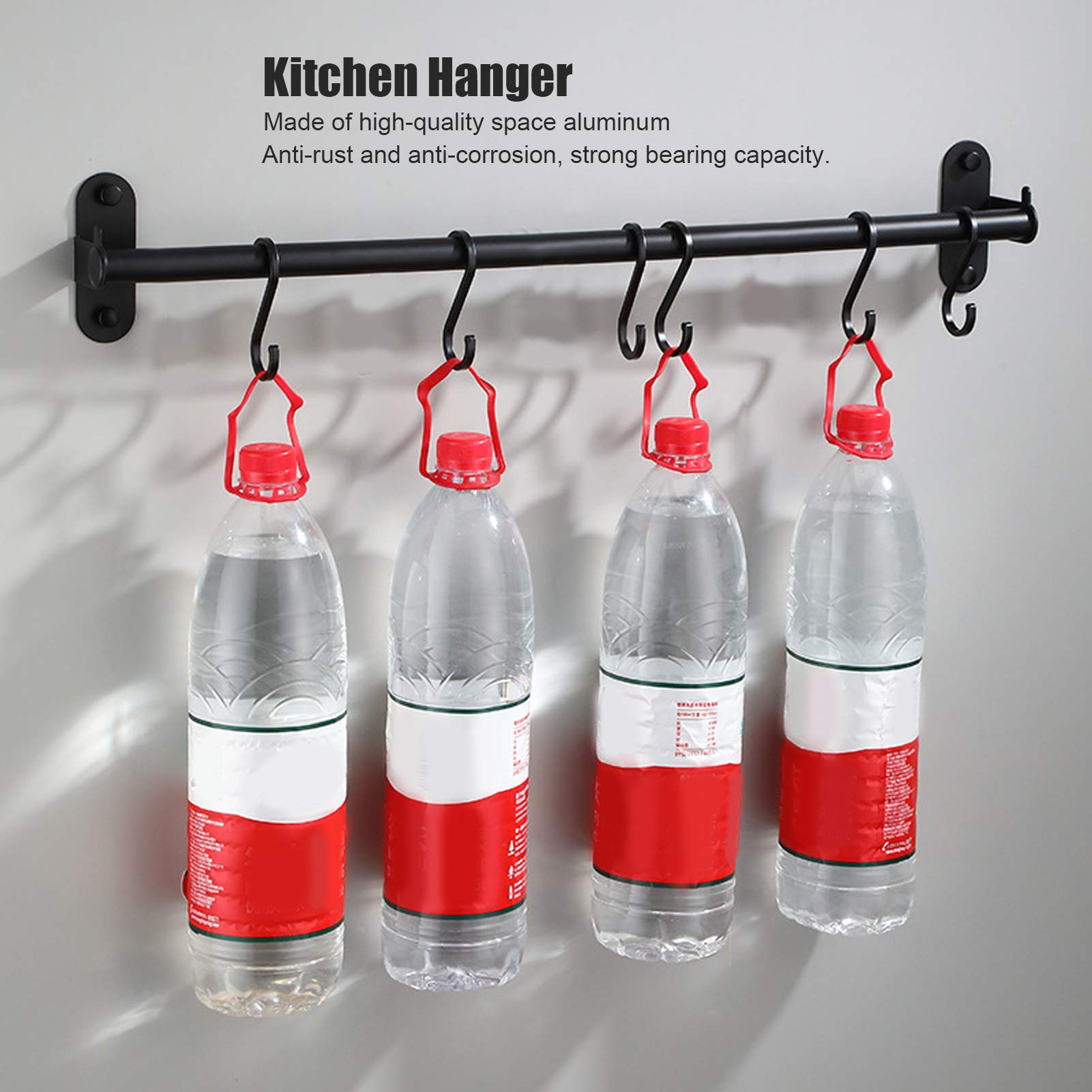 ESTANTE UTENSILIOS ORGANIZADOR COCINA 6 GANCHOS PARED RONDON - 7