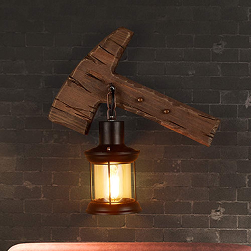 APLIQUE PARED RUSTICA VINTAGE ILUMINACION INTERIORES RONDON - 5