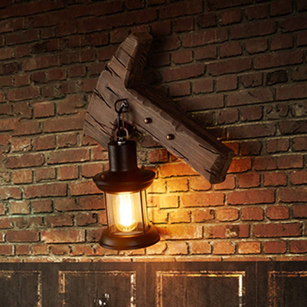 APLIQUE PARED RUSTICA VINTAGE ILUMINACION INTERIORES RONDON - 7
