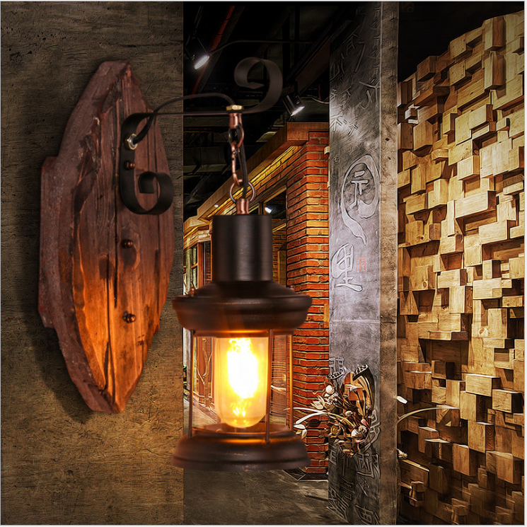 APLIQUE PARED VINTAGE HOGAR HOTEL PASILLO DECORACION RONDON - 5