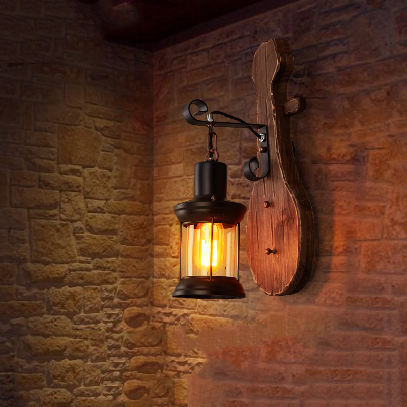 APLIQUE PARED INDUSTRIAL VINTAGE HOGAR RESTAURANTE RONDON - 3