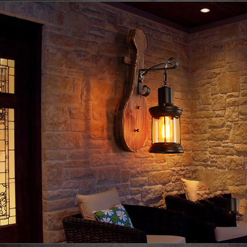 APLIQUE PARED INDUSTRIAL VINTAGE HOGAR RESTAURANTE RONDON - 4