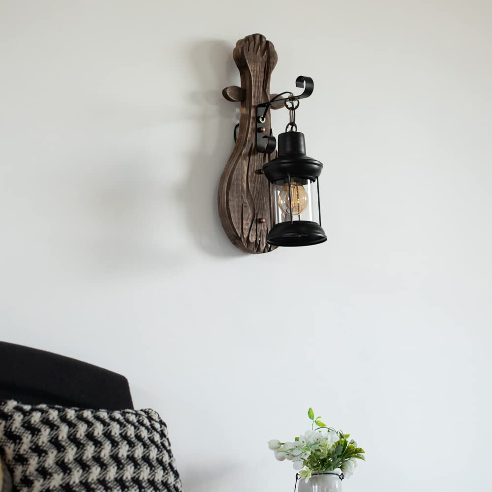 APLIQUE PARED INDUSTRIAL VINTAGE HOGAR RESTAURANTE RONDON - 7