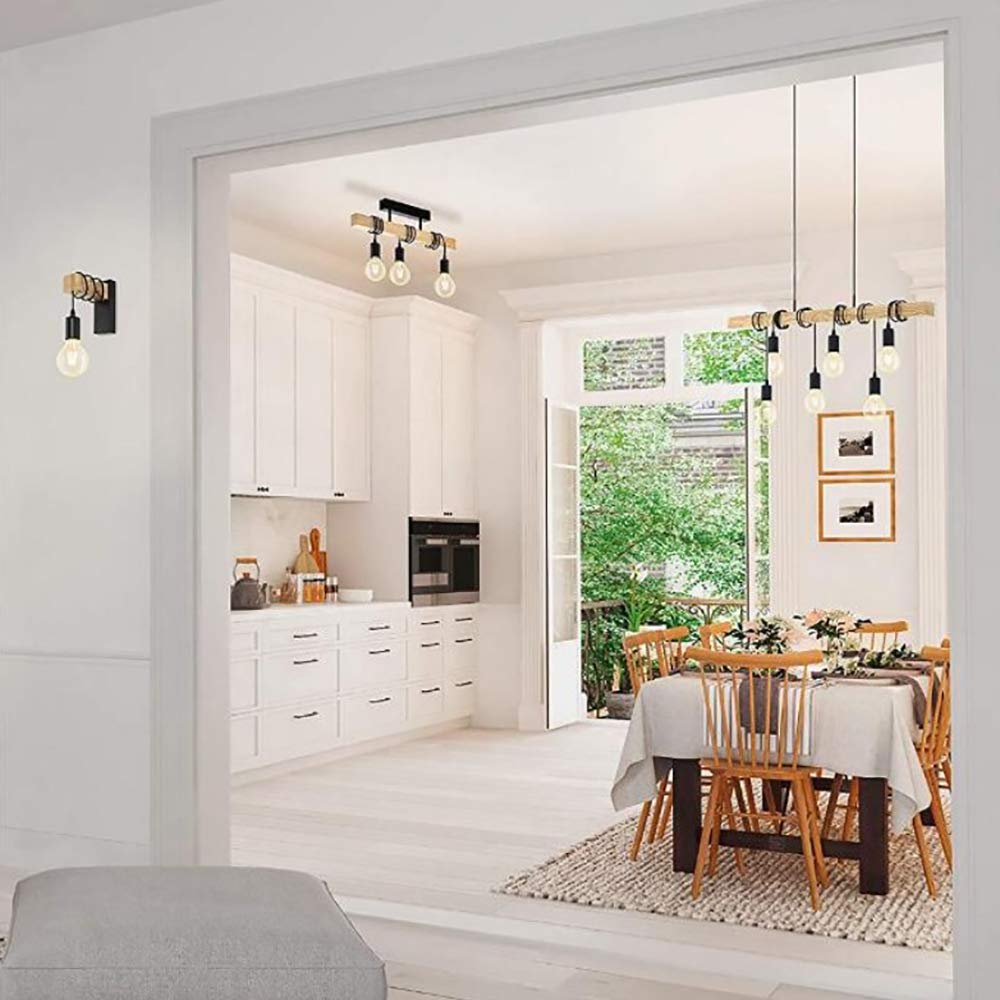 APLIQUE PARED INTERIOR LAMPARA PARED DECORACION RONDON - 5