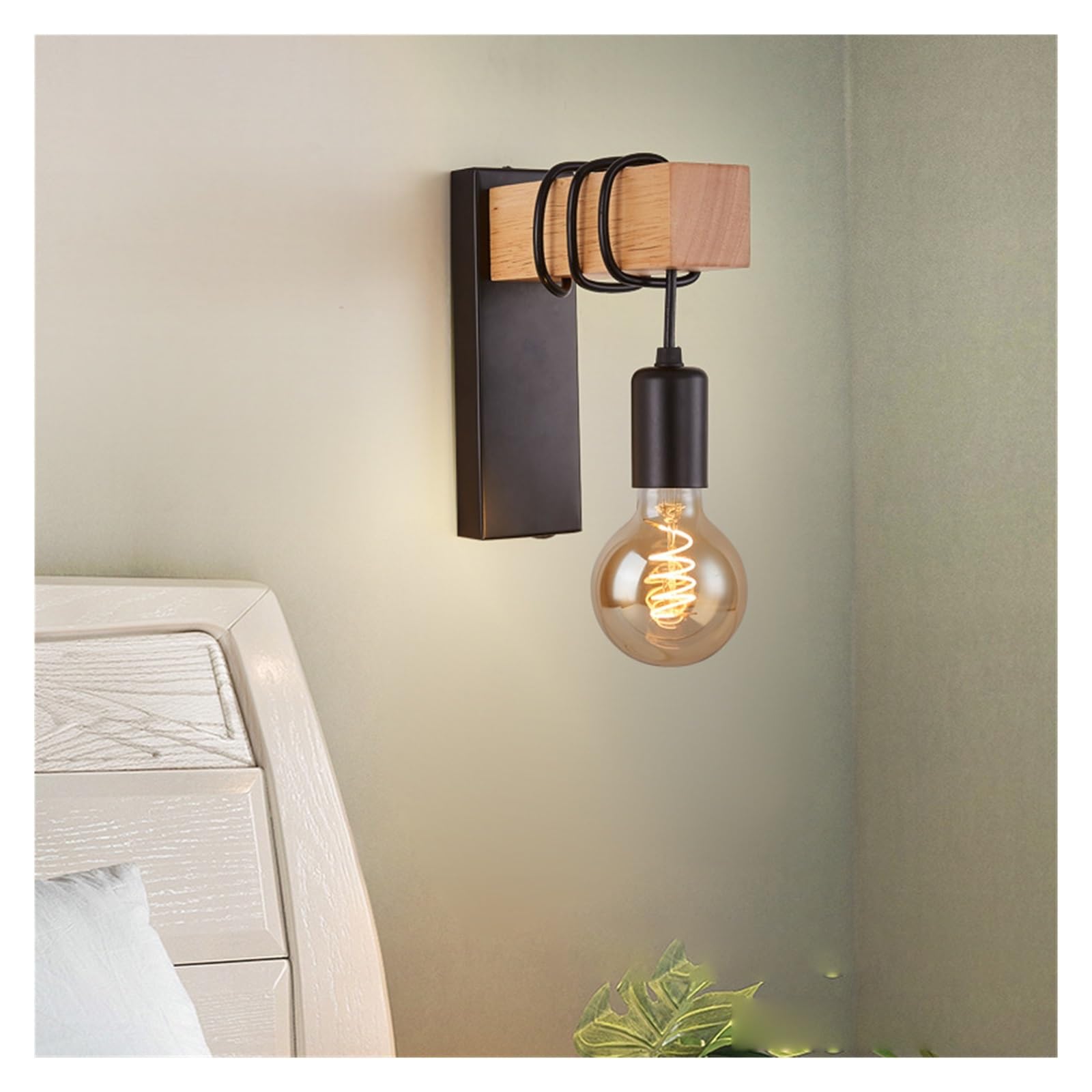 APLIQUE PARED INTERIOR LAMPARA PARED DECORACION RONDON - 7