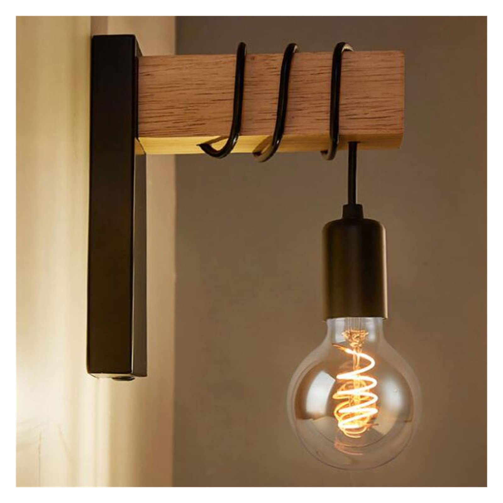APLIQUE PARED INTERIOR LAMPARA PARED DECORACION RONDON - 8
