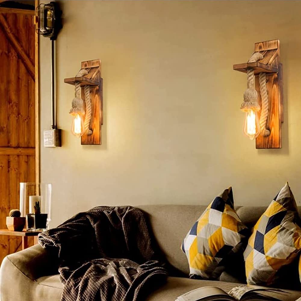 APLIQUE PARED VINTAGE INDUSTRIAL ILUMINACION PARED RONDON - 4