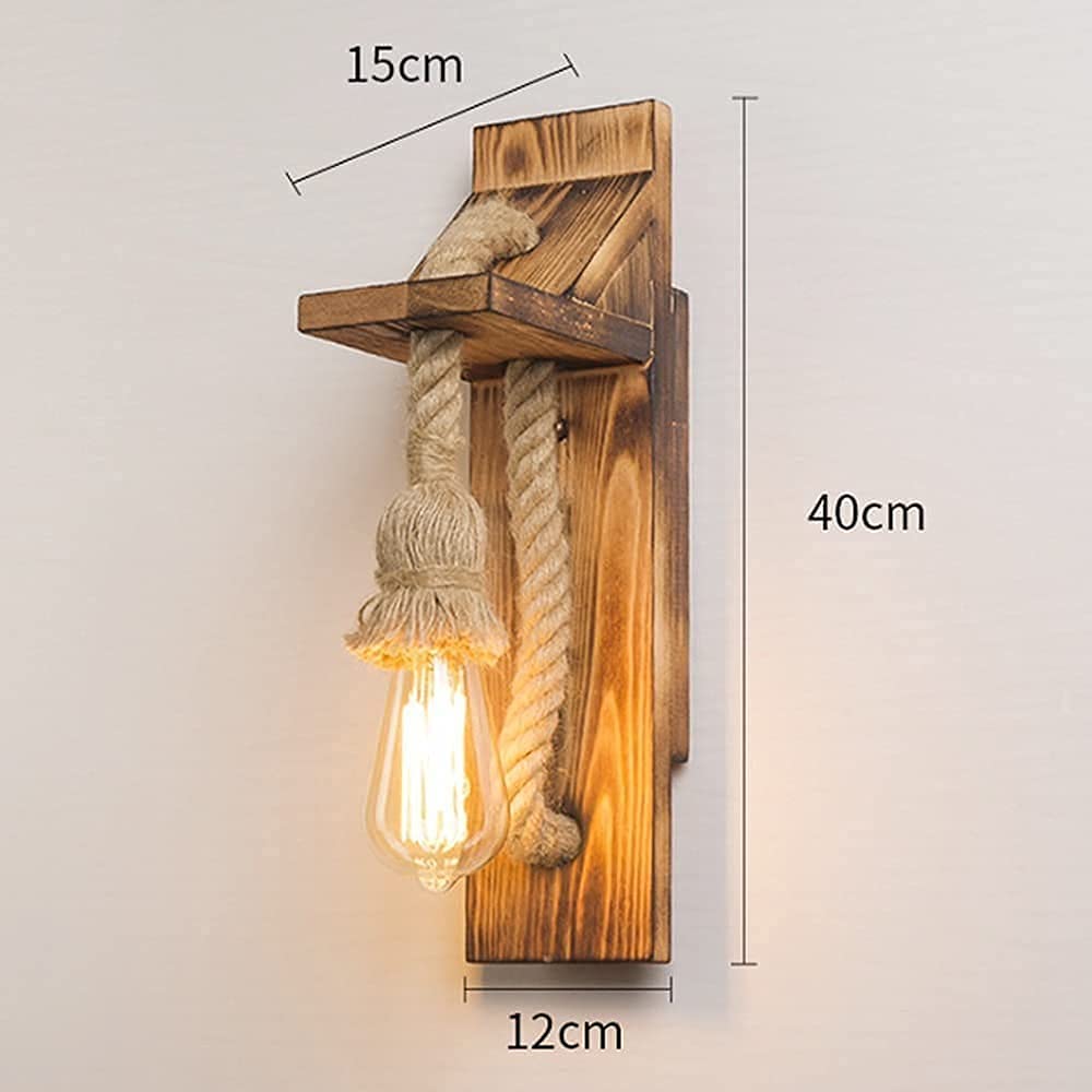 APLIQUE PARED VINTAGE INDUSTRIAL ILUMINACION PARED RONDON - 7