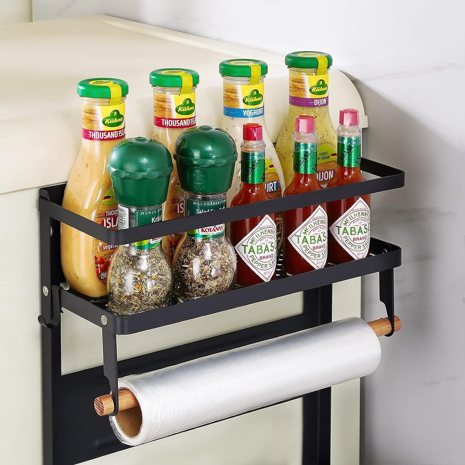 ESTANTE MAGNETICO ORGANIZADOR ESPECIAS NEVERA RONDON - 8