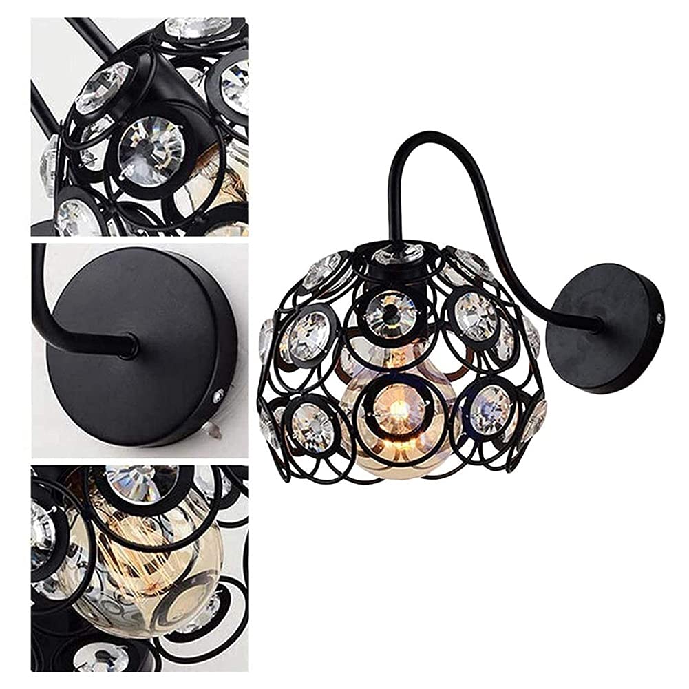 APLIQUE PARED INDUSTRIAL VINTAGE LAMPARA NOCHE RONDON - 4