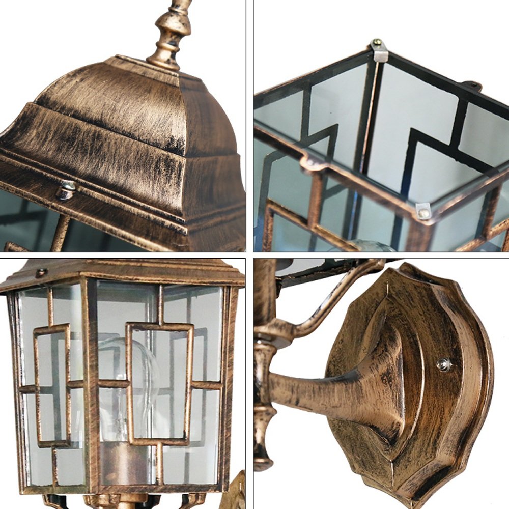 APLIQUE PARED CRISTAL BOHEMIO EUROPEO IMPERMEABLE LUZ RONDON - 6