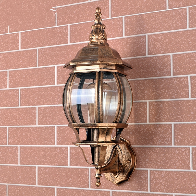 APLIQUE PARED EXTERIOR PASILLO BALCON EUROPEO RONDON - 2