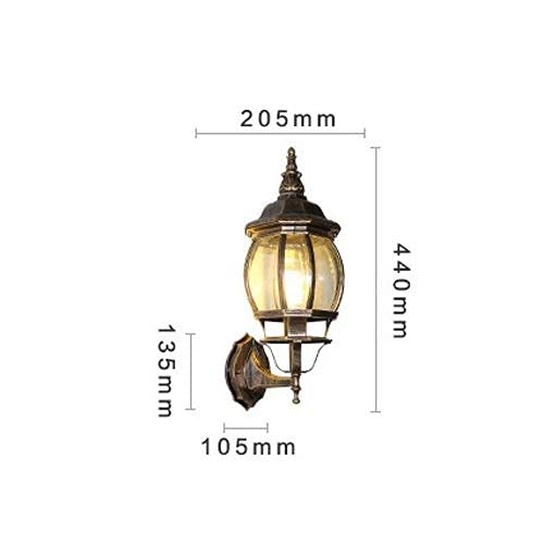 APLIQUE PARED EXTERIOR PASILLO BALCON EUROPEO RONDON - 8